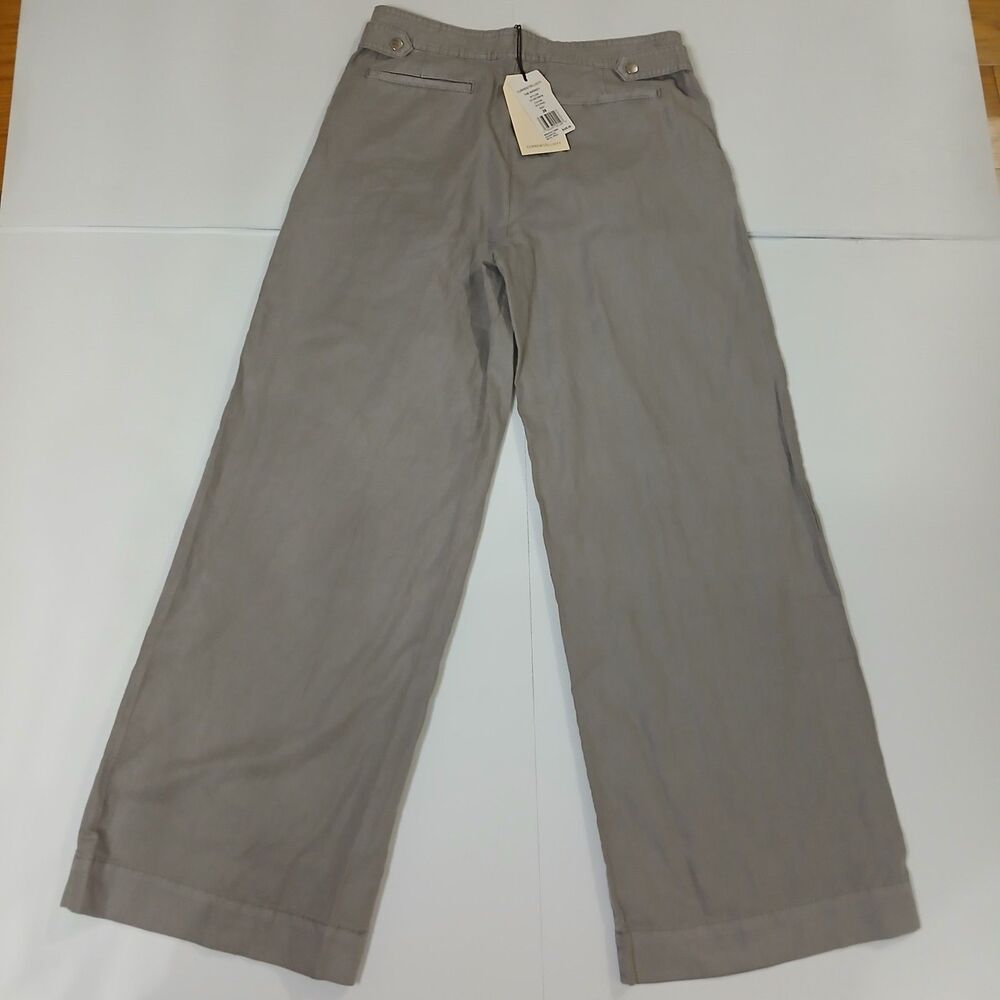 $255 Current/Elliott Women's Classic Fit Wide Leg Trousers Size 28 New - Picture 5 of 10